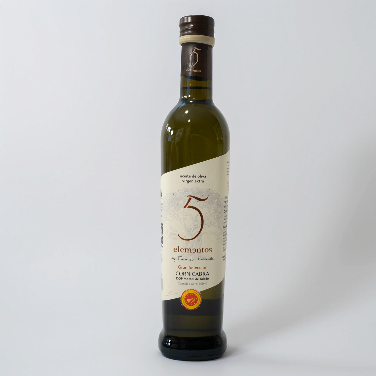 5 elementos gran selección cornicabra 500ml de finca la pontezuela