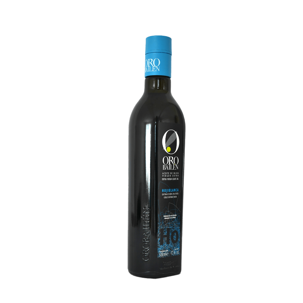 Oro Bailen hojiblanca 500ml perfil izquierdo