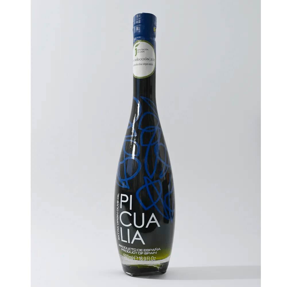 Botella de aceite de oliva virgen extra Picualia Reserva 500ml