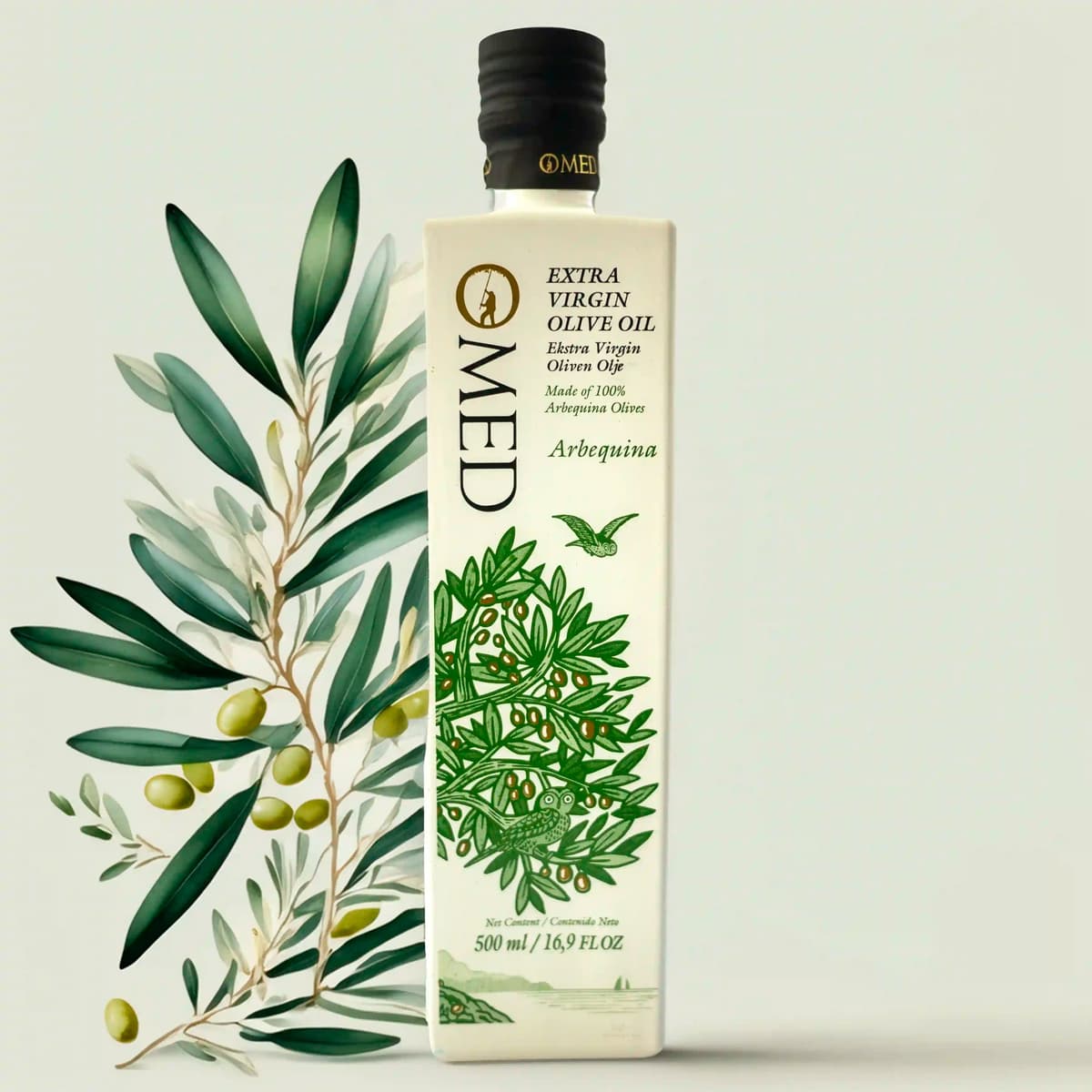 Aceite de Oliva Virgen Extra O-MED Arbequina 500ml