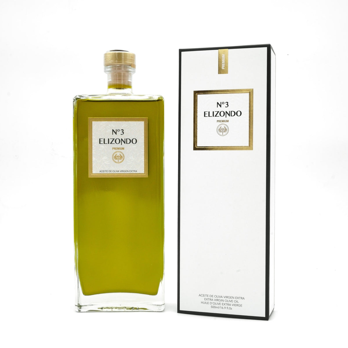 Elizondo Nº3 Premium Aceite de Oliva Virgen Extra 500ml en Molino y Cata