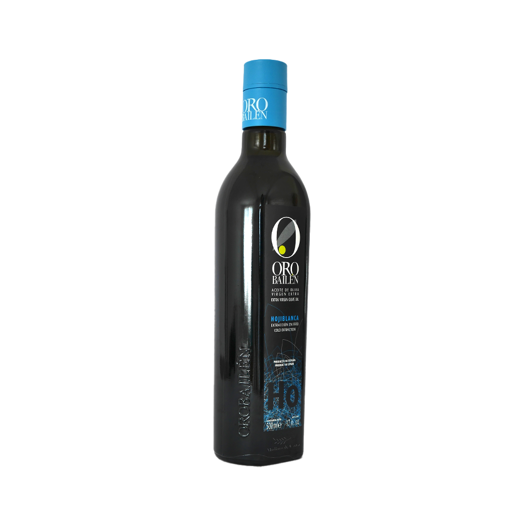 Oro Bailen hojiblanca 500ml perfil izquierdo