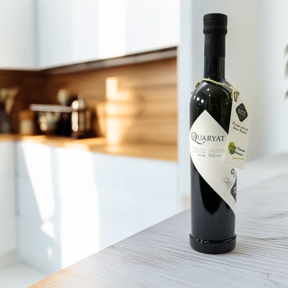 Quaryat Picual 500ml en la cocina