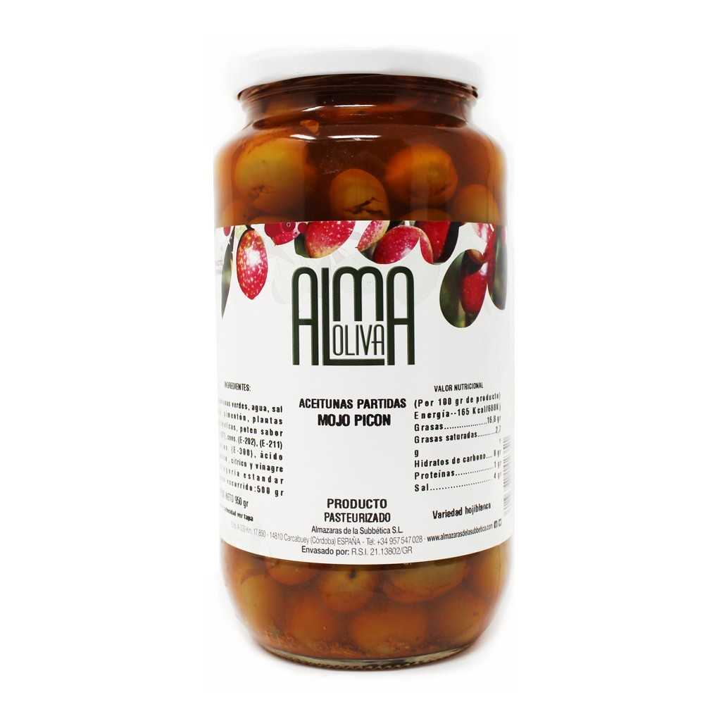 Aceitunas Mojo Picón Almaoliva