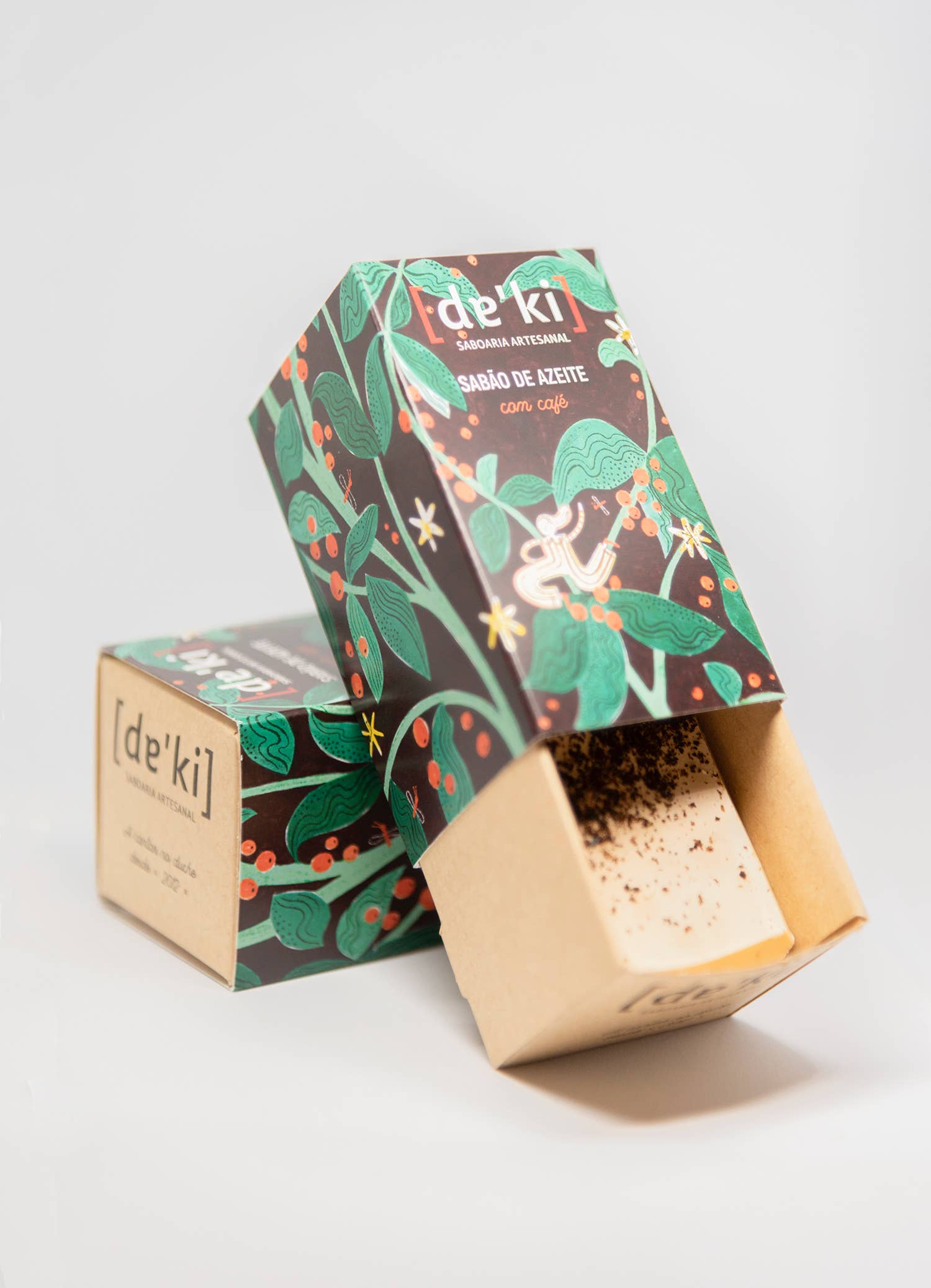 Jabón de Aceite de Oliva con Café